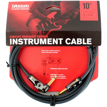 PLANET WAVES PW-AGRA-10 Curcuit Breaker Momentary Mute 10ft