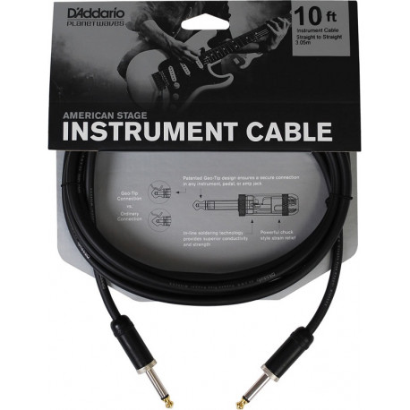 PLANET WAVES PW-AMSG-10 AMERICAN STAGE 10ft