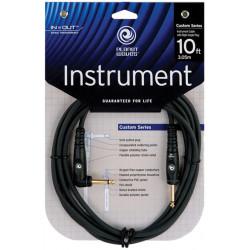 PLANET WAVES PW-GRA-10 Custom Series Instrument Cable 10ft