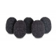 Rycote Lavalier Foams Black (10 packs of 5)