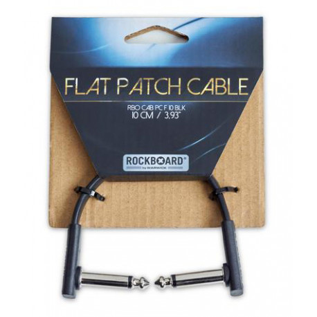 ROCKBOARD RBOCABPC F10 BLK FLAT PATCH CABLE