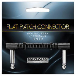 ROCKBOARD RBOCABPC FB75 BLK BENDER FLAT PEDAL CONNECTOR