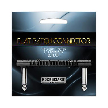 ROCKBOARD RBOCABPC FB75 BLK BENDER FLAT PEDAL CONNECTOR