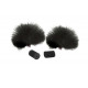 Rycote Windjammer Lavalier Black (pair)