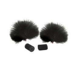 Rycote Windjammer Lavalier Black (pair)