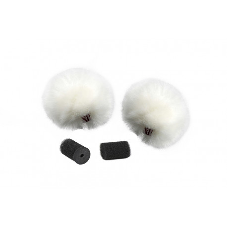 Rycote Windjammer Lavalier White (pair)