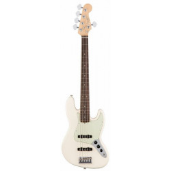 FENDER AMERICAN PROFESSIONAL JAZZ BASS V RW OLYMPIC WHITE