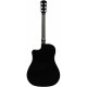 FENDER CD-60SCE BLACK WN