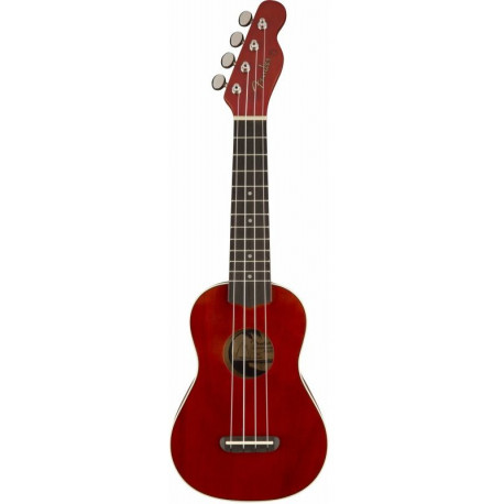 FENDER UKULELE VENICE SOPRANO CHERRY WN
