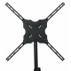 GATOR FRAMEWORKS GFW-AV-LCD-25 Deluxe Quadpod LCD/LED Stand