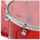NATAL DRUMS ARCADIA ACRYLIC TRANSPARENT RED