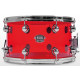 NATAL DRUMS ARCADIA ACRYLIC SNARE DRUM TRANSPARENT RED