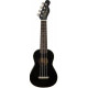 FENDER UKULELE VENICE SOPRANO BLACK WN