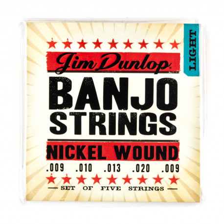 DUNLOP DJN0920 BANJO NICKEL LIGHT