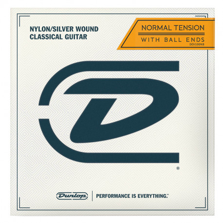 DUNLOP DCV100NB Performance Series Classical (Ball Ends)
