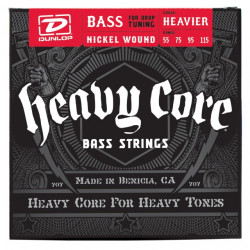DUNLOP DBHCN55115 HEAVY CORE BASS HEAVIER 55-115