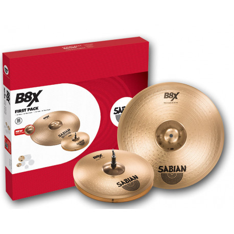 SABIAN 45011X B8X First Pack (14)