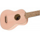 FENDER UKULELE VENICE SOPRANO SHELL PINK WN