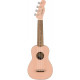 FENDER UKULELE VENICE SOPRANO SHELL PINK WN
