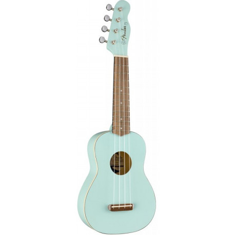FENDER UKULELE VENICE SOPRANO DAPHNE BLUE WN
