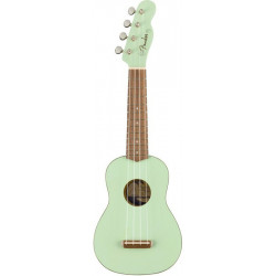 FENDER UKULELE VENICE SOPRANO SURF GREEN WN