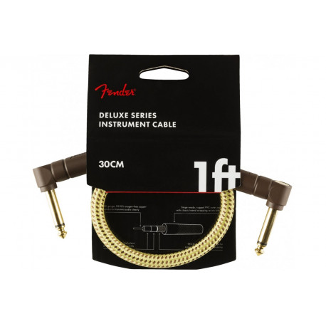 FENDER CABLE DELUXE SERIES 1' TWEED