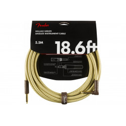 FENDER CABLE DELUXE SERIES 18.6' ANGLED TWEED