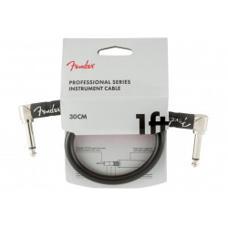 FENDER CABLE PROFESSIONAL SERIES 1' BLACK