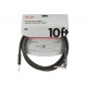 FENDER CABLE PROFESSIONAL SERIES 10' ANGLED BLACK