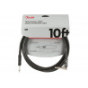 FENDER CABLE PROFESSIONAL SERIES 10' ANGLED BLACK
