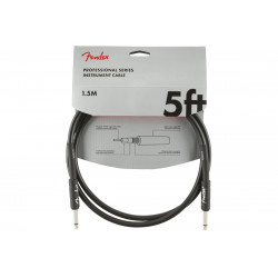 FENDER CABLE PROFESSIONAL SERIES 5' BLACK