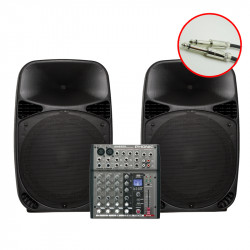 CLARITY MCS-3 (2XMAX15MH-S+1XPHONIC AM 220P+ 2XMOGAMI SI5)