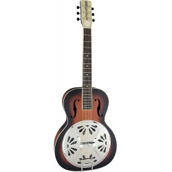 GRETSCH G9220 BOBTAIL ROUND-NECK RESONATOR GUITAR 2-COLOR SUNBURST