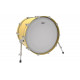 REMO Bass, POWERSTROKE 4, Coated, 22" Diameter, With Impact Patch