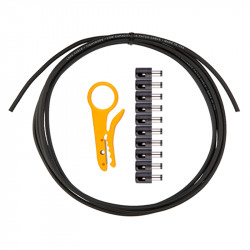 LAVA CABLE LCDCKT-B Tightrope Solder Free DC Kit (Black)