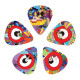 D`ADDARIO 1CWH6-10B7 Yellow Submarine 50th Anniversary Pick Set (Heavy)