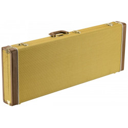 FENDER CLASSIC SERIES WOOD CASE - STRAT/TELE TWEED