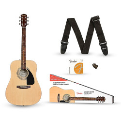 FENDER FA-115 DREADNOUGHT PACK NATURAL WN V2
