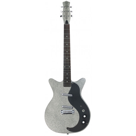 DANELECTRO 59 MJ (Silver Metal Flake)