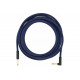 FENDER 18.6' ANGLED FESTIVAL INSTRUMENT CABLE PURE HEMP BLUE DREAM