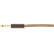 FENDER 18.6' ANGLED FESTIVAL INSTRUMENT CABLE PURE HEMP NATURAL