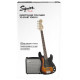 FENDER SQUIER PJ BASS PACK BROWN SUNBURST