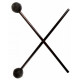 PALM PERCUSSION METAL TONGUE DRUM 9 LEAFS BLACK DOFF