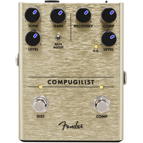 FENDER PEDAL COMPUGILIST COMPRESSOR/DISTORTION