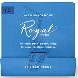 D`ADDARIO RJB0115-B25 Royal by D'Addario - Alto Sax 1.5 - 25 Box