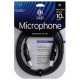 D'ADDARIO PW-MS-10 Custom Series Swivel Microphone Cable 10ft