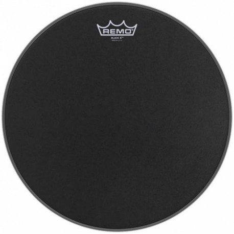 REMO EMPEROR X 14" BLACK SUEDE