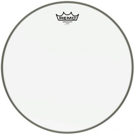 REMO Bass, AMBASSADOR, Clear, 20" Diameter