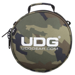 UDG ULTIMATE DIGI HEADPHONE BAG BLACK CAMO, ORANGE/INS