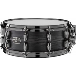 YAMAHA LHS1455 14" Live Custom Hybrid Oak Snare (UZU Charcoal Sunburst)